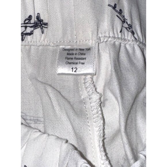 Petite Plume Kids Airplane Print Pajama Set Short Sleeve Button-Up 50% Cotton & - Picture 8 of 13